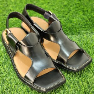 Panjadar Chappal Black Color